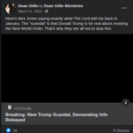 Dean Odle New World Order