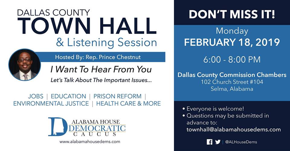 Dallas County Town Hall & Listening Session