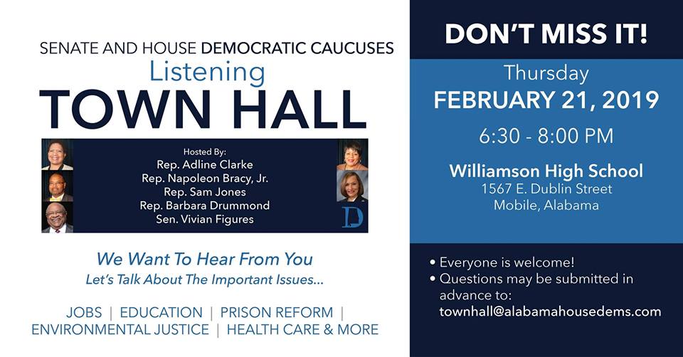 Senate and House Democratic Caucuses Listening Town Hall