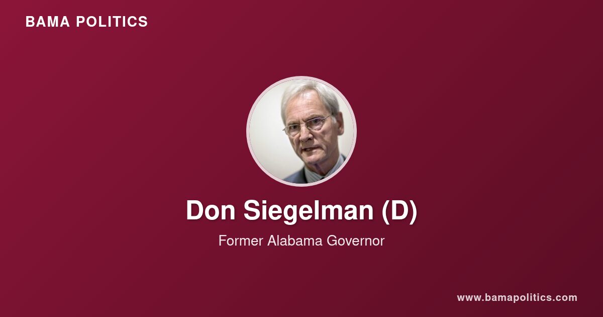 Don Siegelman - Alabama Political Profile | Bama Politics