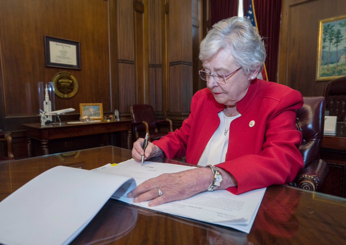 Governor Kay Ivey Signs Abortion Ban