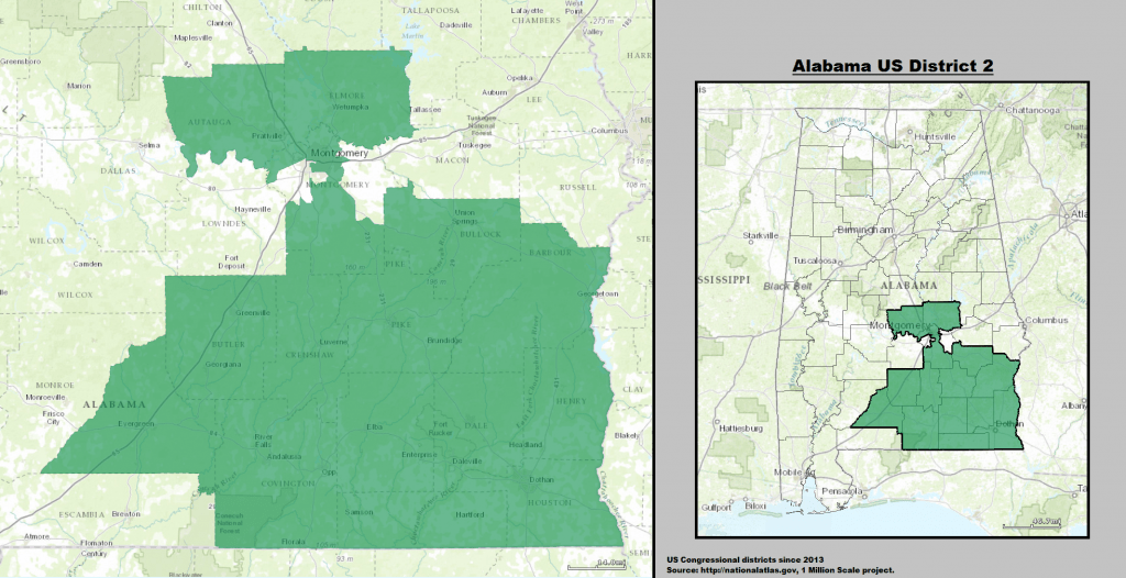 2013-2021 Alabama US Congressional District 2