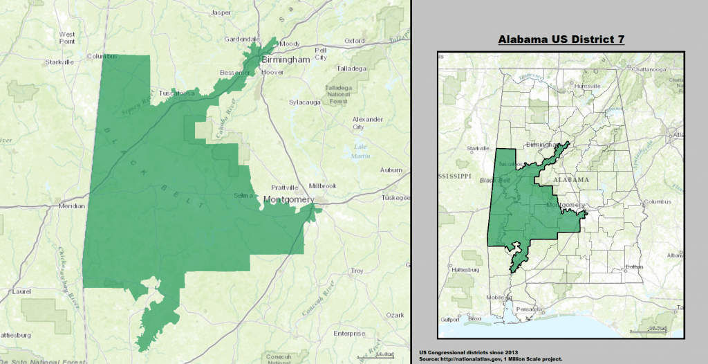 2013-2022 Alabama US Congressional District 7