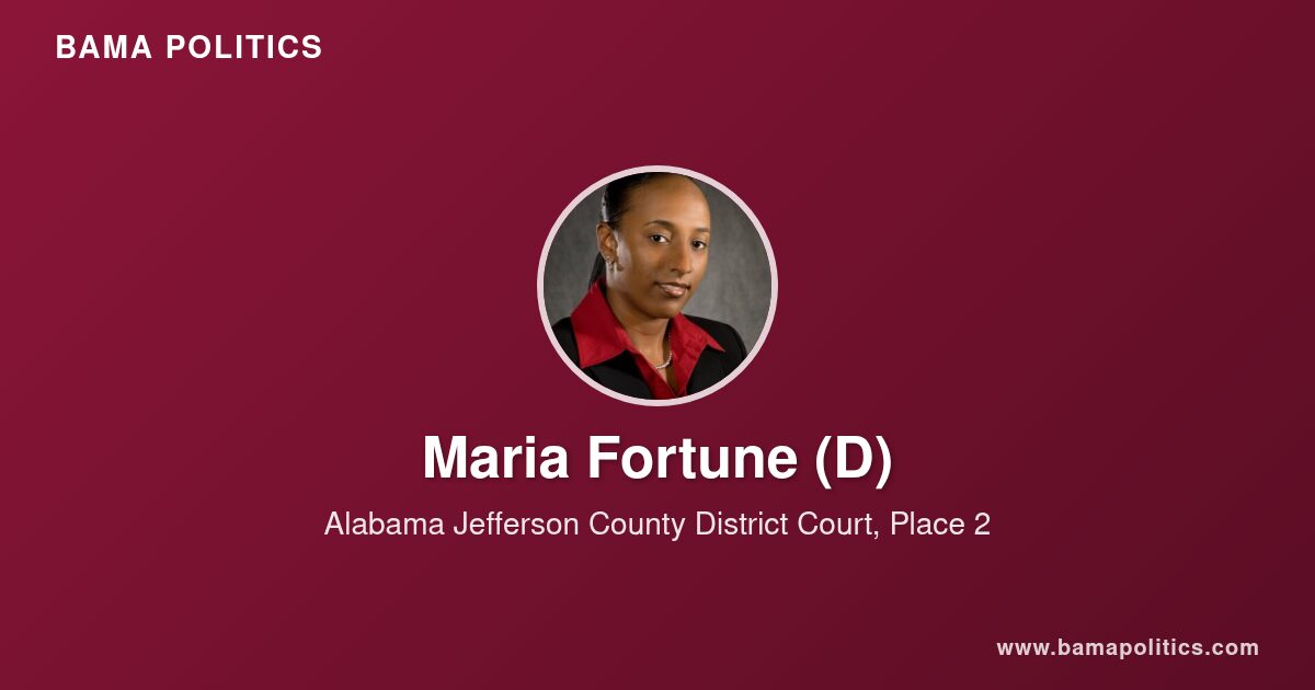 Maria Fortune, Jefferson County District Court for Place 2 | Bama Politics