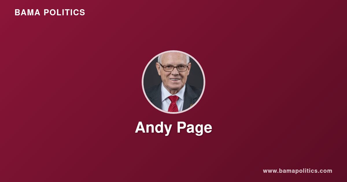 Andy Page - Alabama Political Profile | Bama Politics