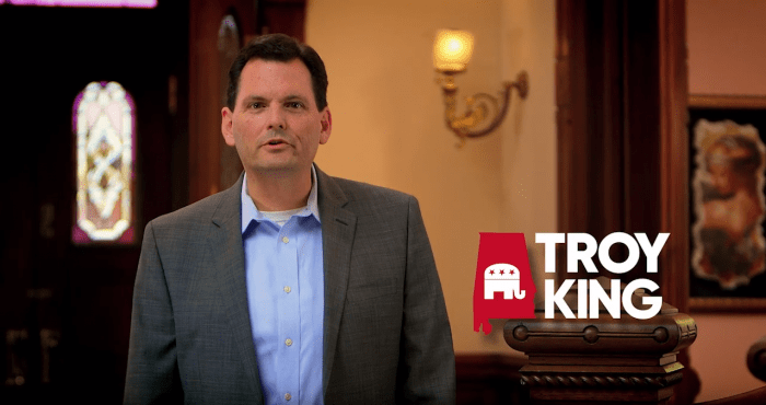 Troy King Releases New Campaign Ad Touting Ties to AL-02, Support for Trump, and Disdain for Liberals