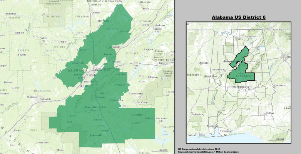 2013-2022 Alabama 6th Congressional District