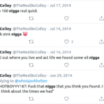 Bo Colley offensive Tweets