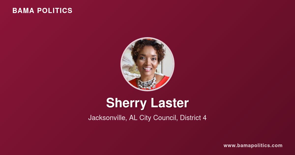 Sherry Laster, Council Member of Jacksonville, AL for District 4 | Bama ...