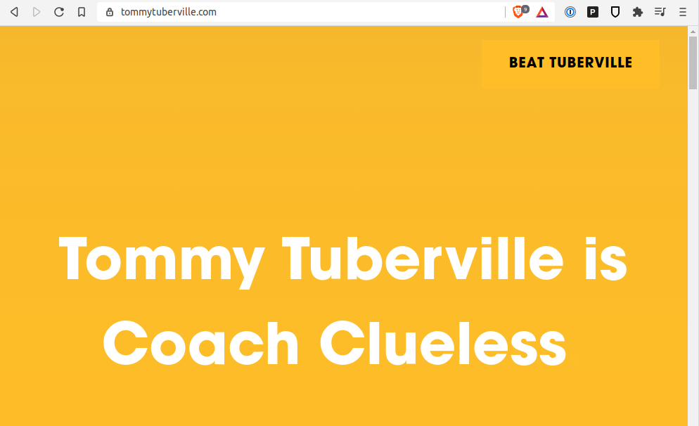 Tommy Tuberville Website