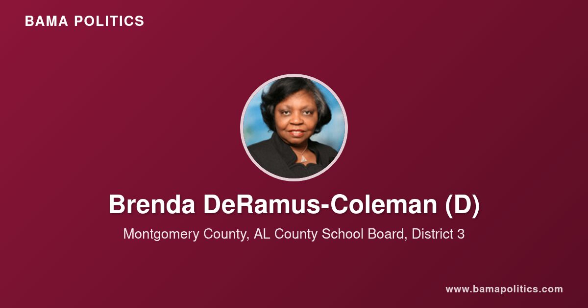 Brenda DeRamus-Coleman, Board of Education Member of Montgomery County ...