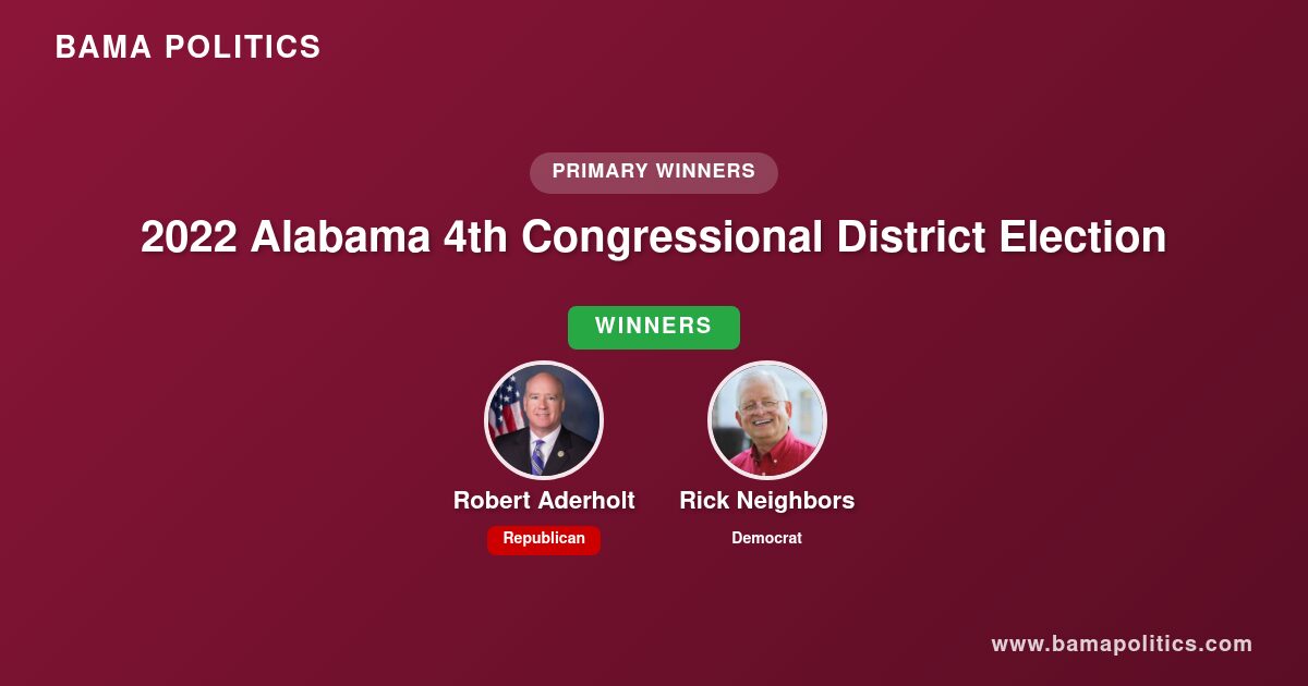 2022 Alabama 4th Congressional District Election Results | Bama Politics