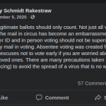 Stacy Rakestraw claims COVID-19 is no worse than flu in Facebook post