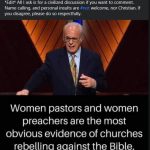 Steven Aderholt of Walker County shares a Facebook posts stating women have no role as pastors or preachers.