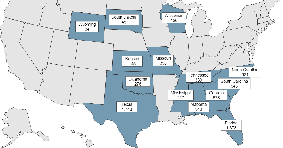 Source: Leighton Ku and Erin Brantley, The Economic and Employment Effects of Medicaid Expansion Under the American Rescue Plan (Commonwealth Fund, May 2021). https://doi.org/10.26099/x6zp-g424