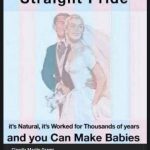 Bobby Bain of Ethelsville, AL shares a post on Facebook promoting "straight pride".