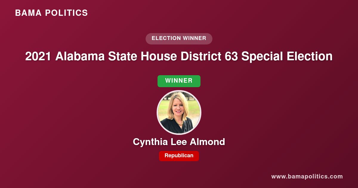 2021 Alabama State House District 63 Special Election Results | Bama ...