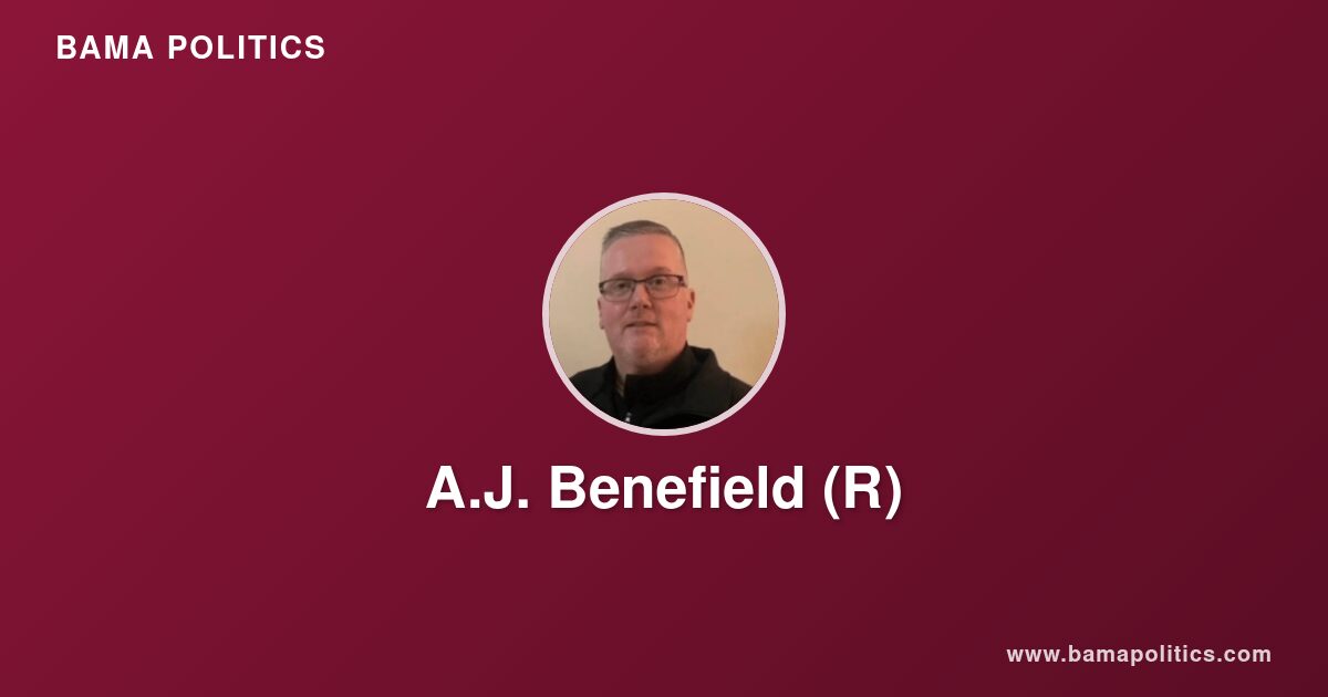 A.J. Benefield - Alabama Political Profile | Bama Politics
