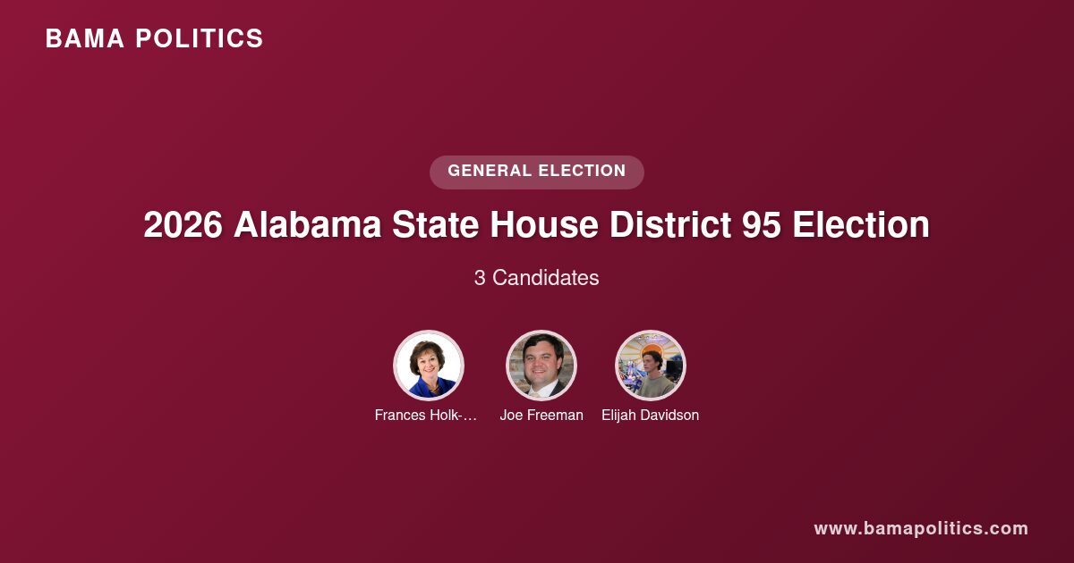 2026 Alabama State House District 95 Election Results | Bama Politics