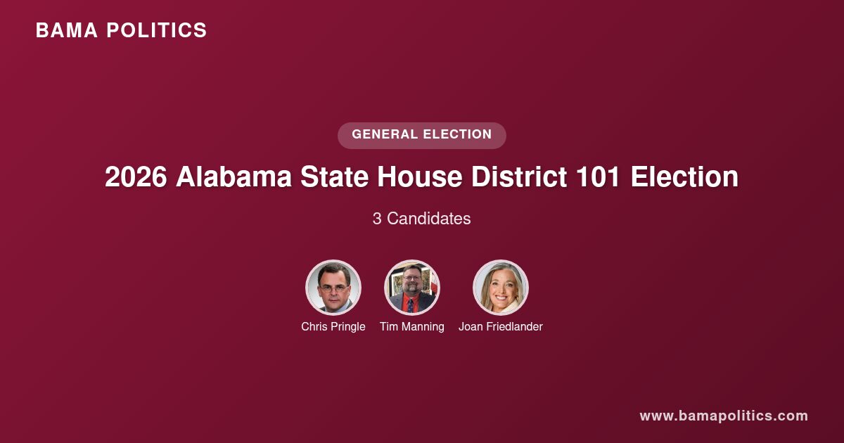2026 Alabama State House District 101 Election Results | Bama Politics