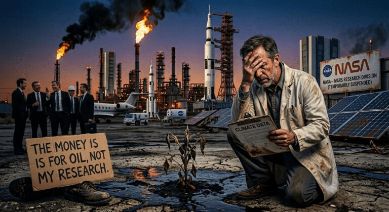 The Shock Doctrine, 2026 Edition: How a Manufactured Energy Crisis is Funding the War on Science