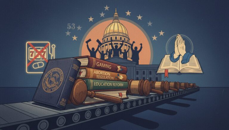 Alabama Legislature Advances Gaming, Abortion Drug Ban